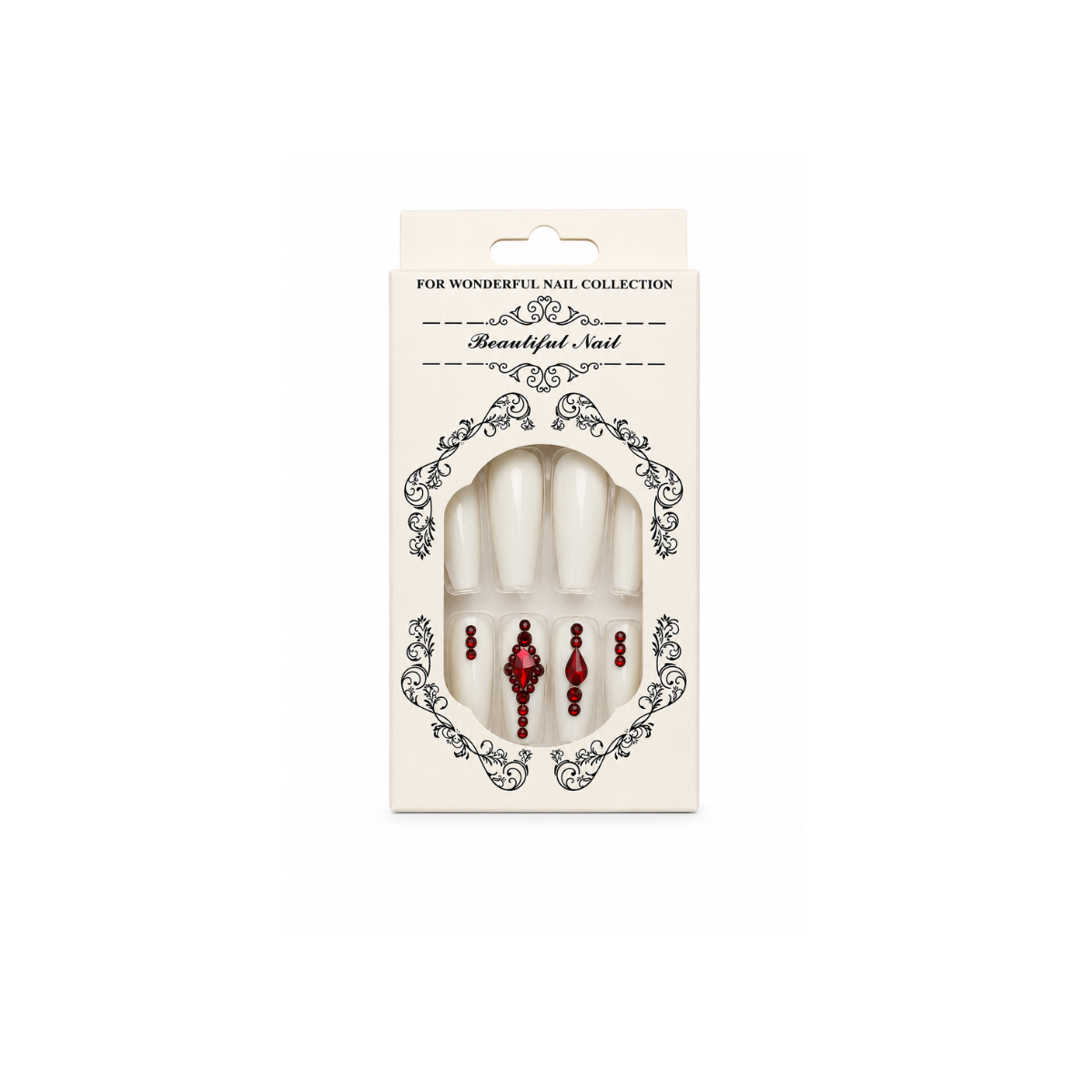 Colección Press On/Deluxe con pedrería