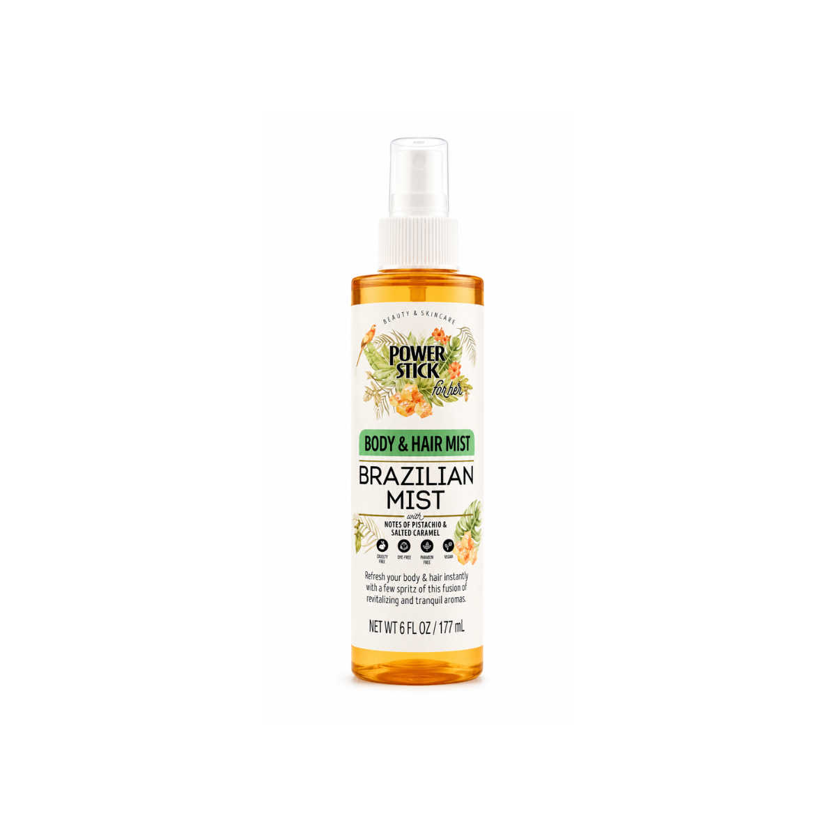 Power Stick For Her Body & Hair Mist – Brazilian Mist | 177 ml