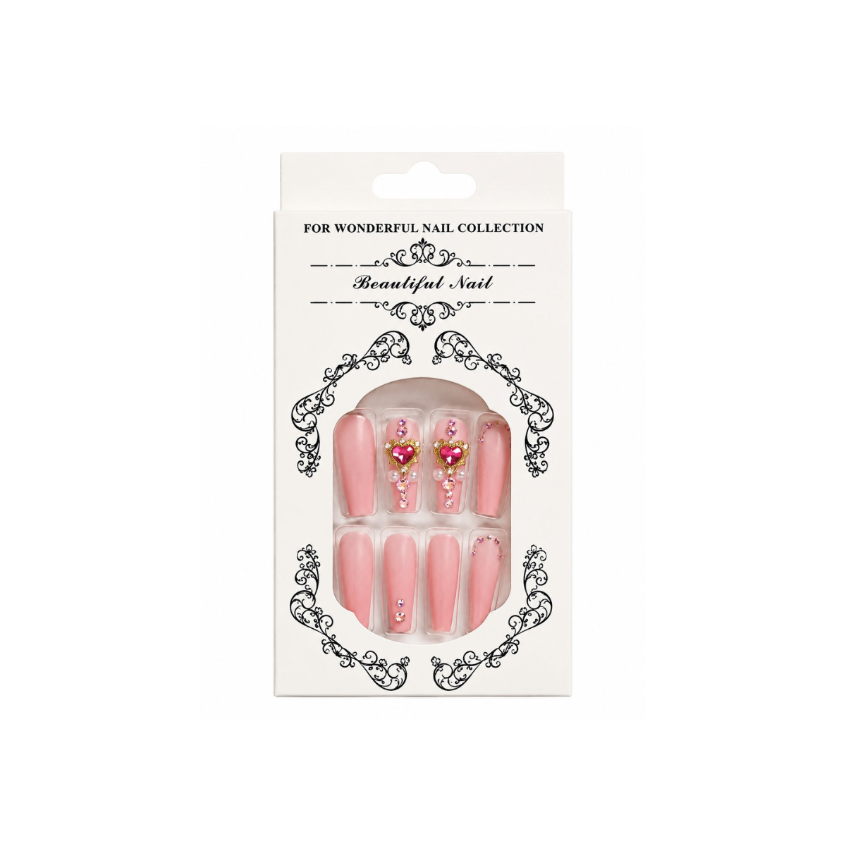 Colección Press On/Deluxe con pedrería