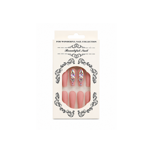 Colección Press On/Deluxe con pedrería