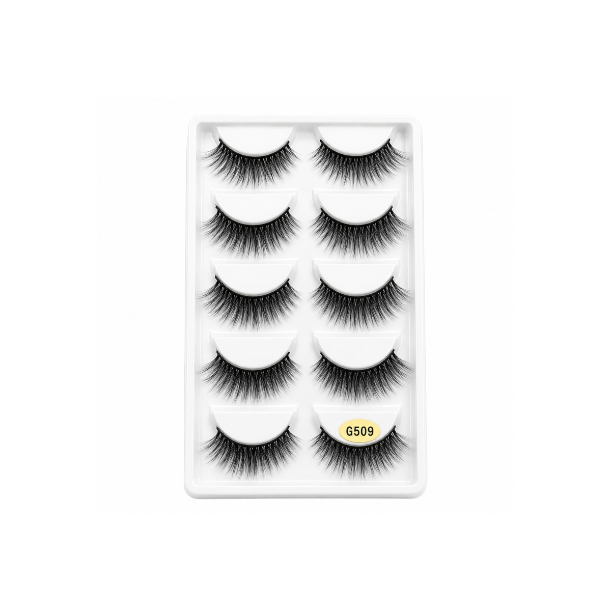 Pestañas Efecto 3D  Set de 5 Pares