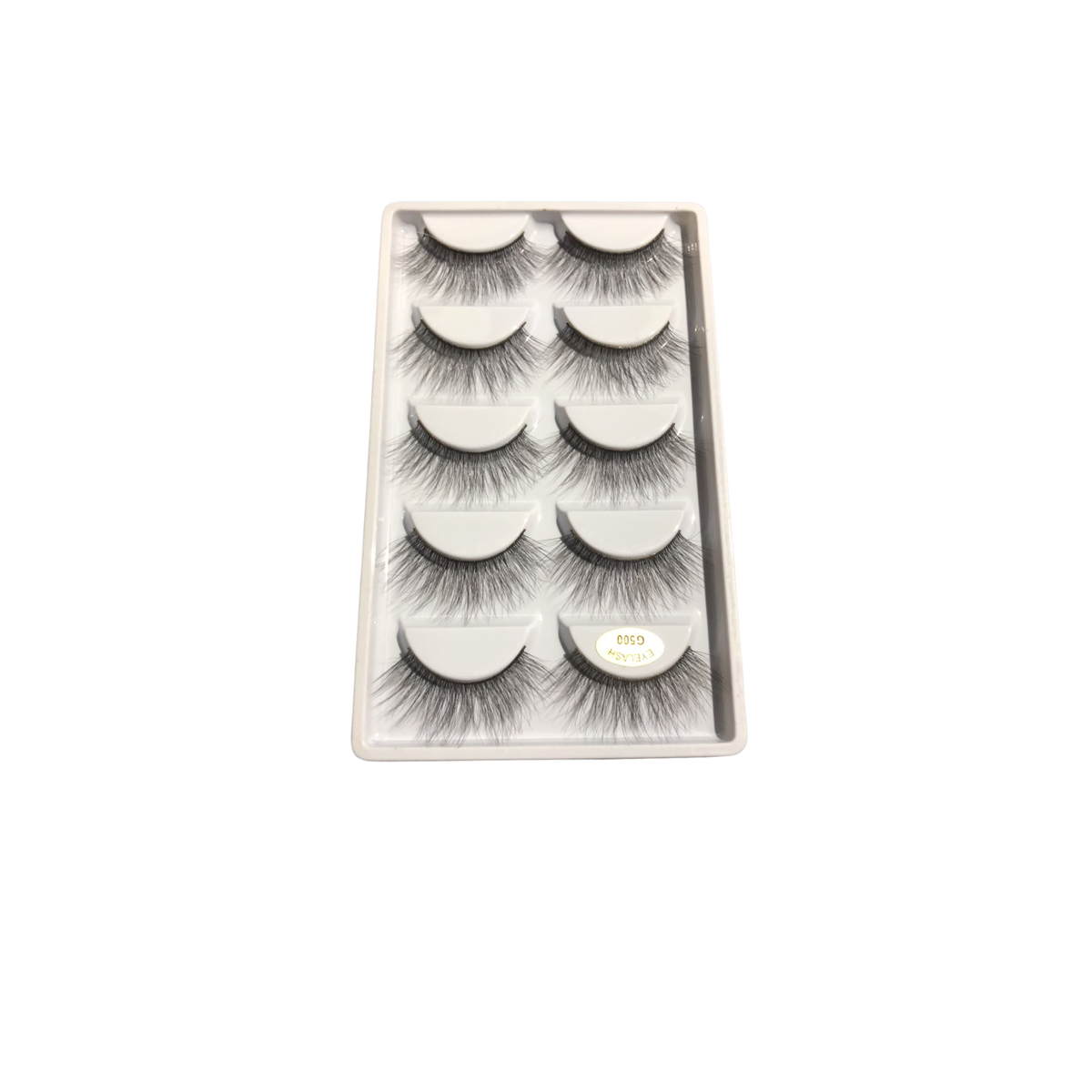Pestañas Efecto 3D  Set de 5 Pares
