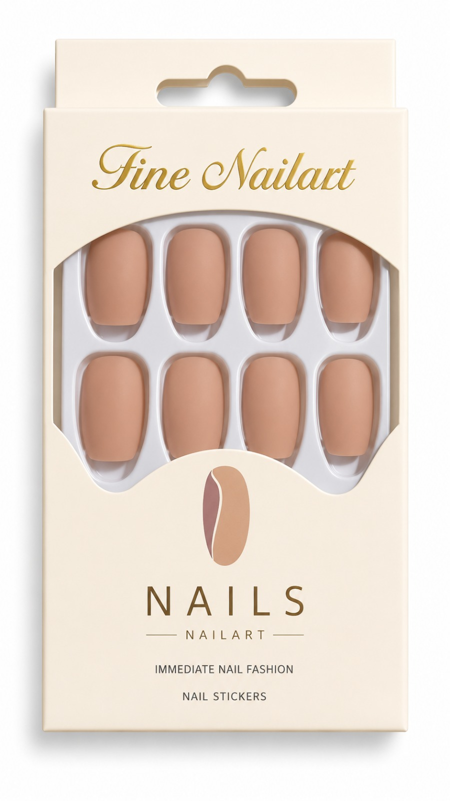 Uñas Press On  Almendra