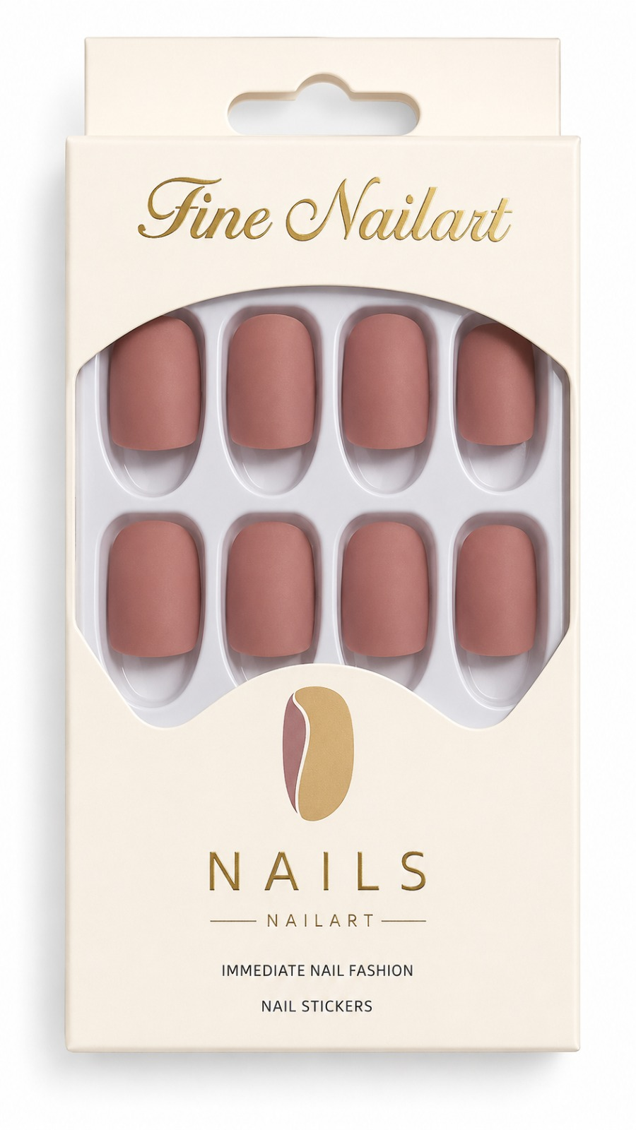 Uñas Press On  Almendra