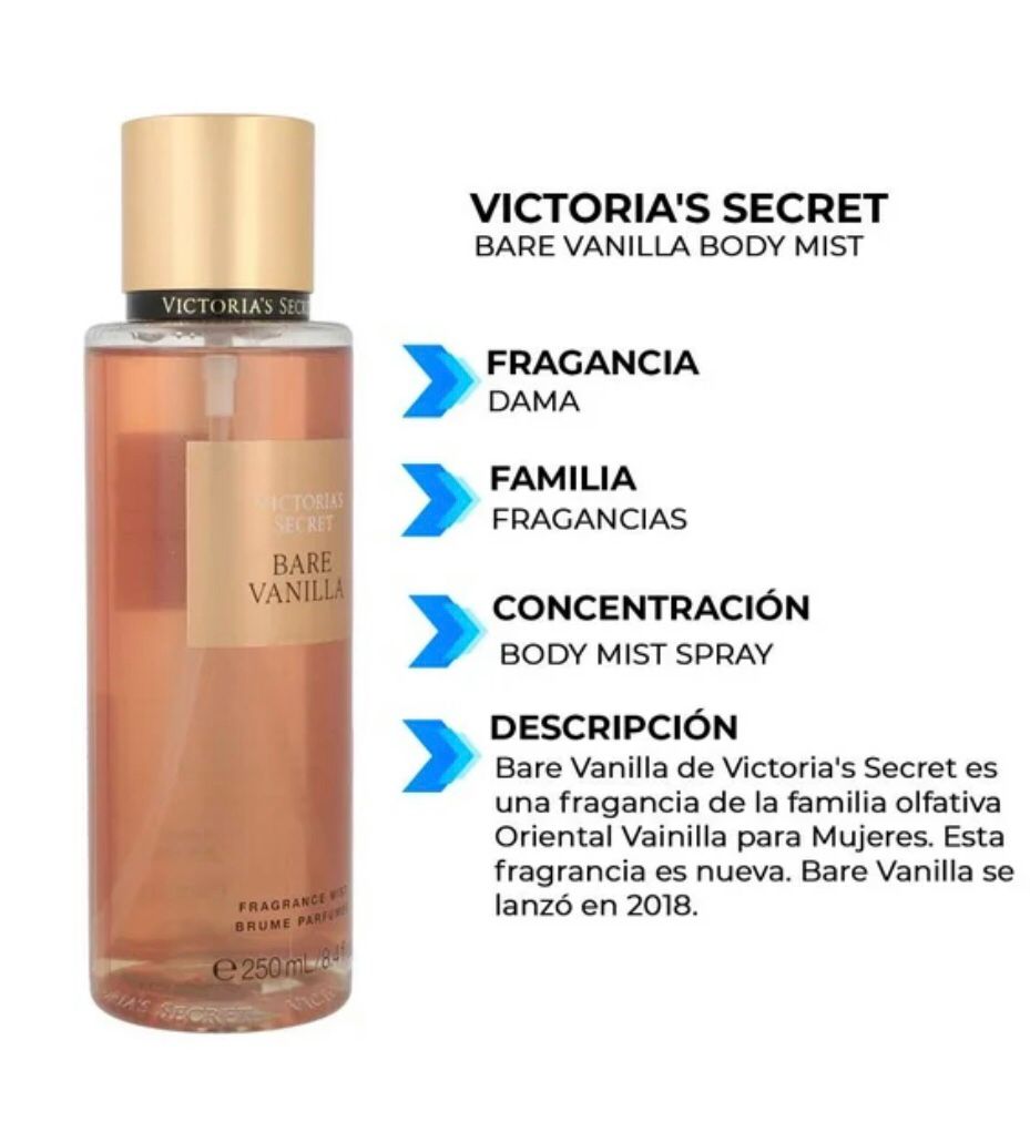 Body Mist 250 ml Bare Vanilla