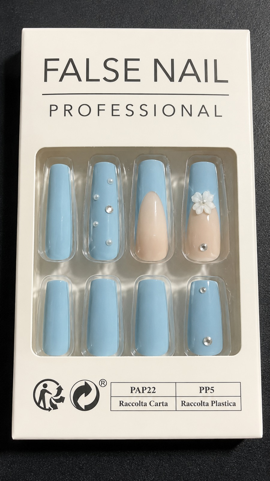 Uñas Press On Coffin