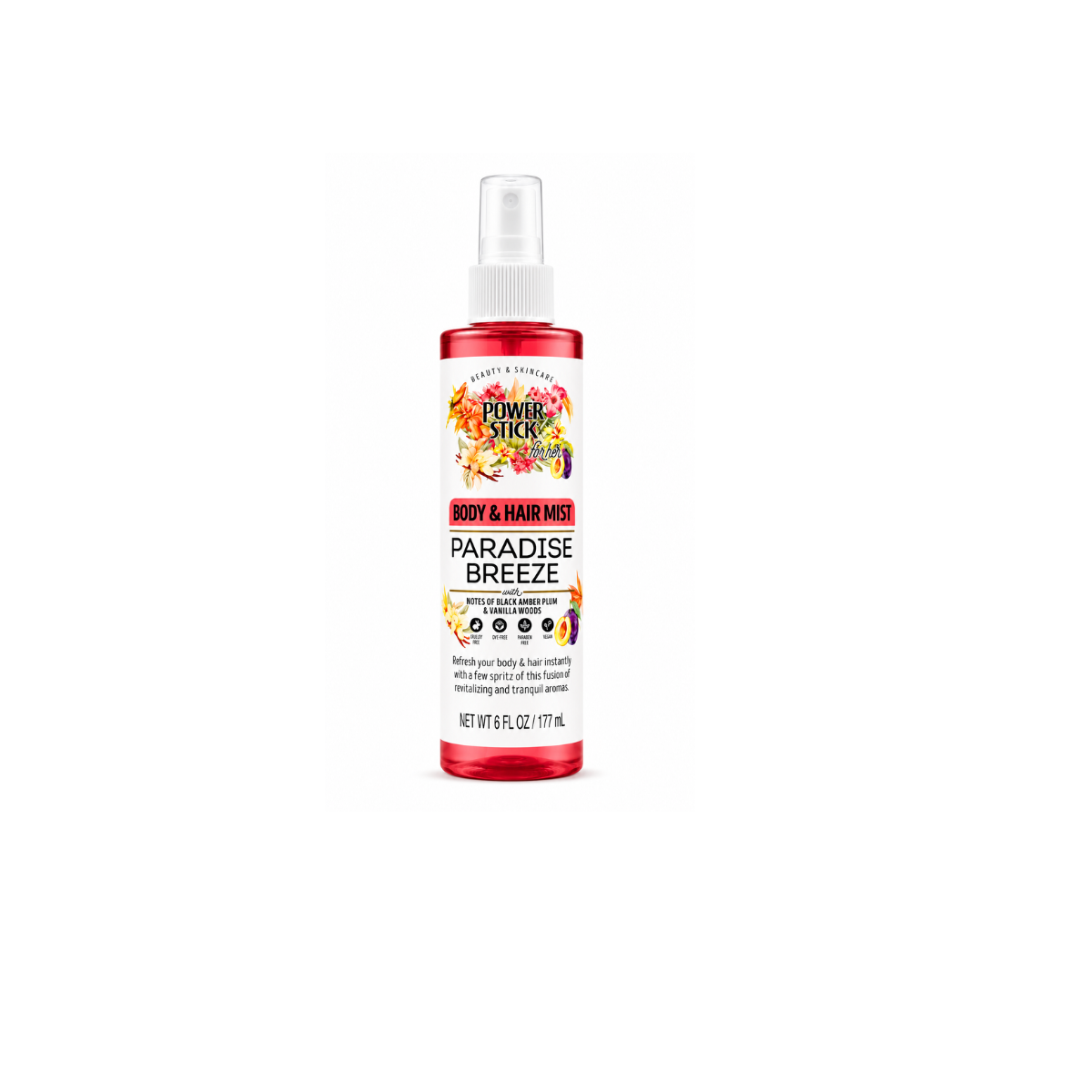 Power Stick For Her Body & Hair Mist Paradise Breeze 177 ml