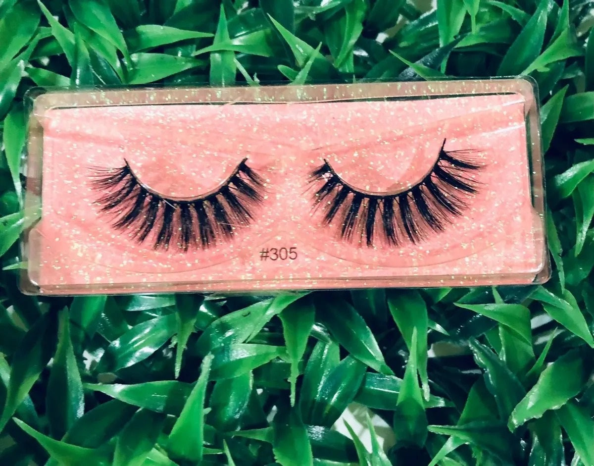 Pestañas Postizas 3D Mink (Fibras Sintéticas)