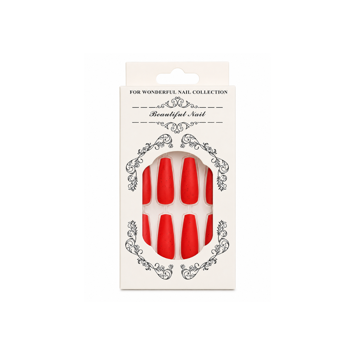 Uñas Press On Coffin