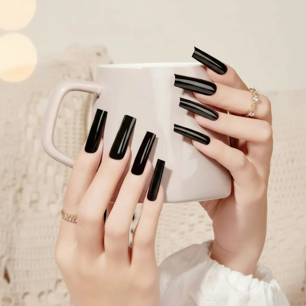Uñas Press On cuadradas XXL Largas
