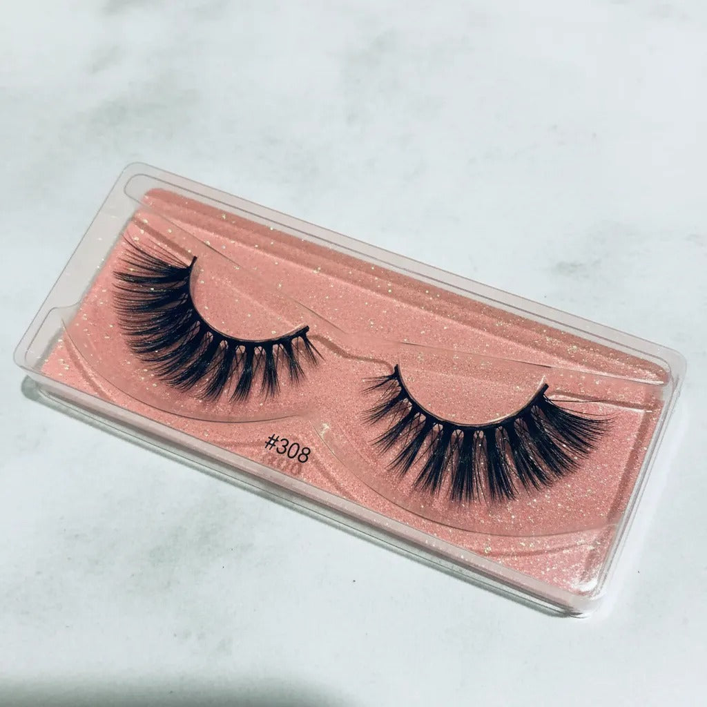 Pestañas Postizas 3D Mink (Fibras Sintéticas)