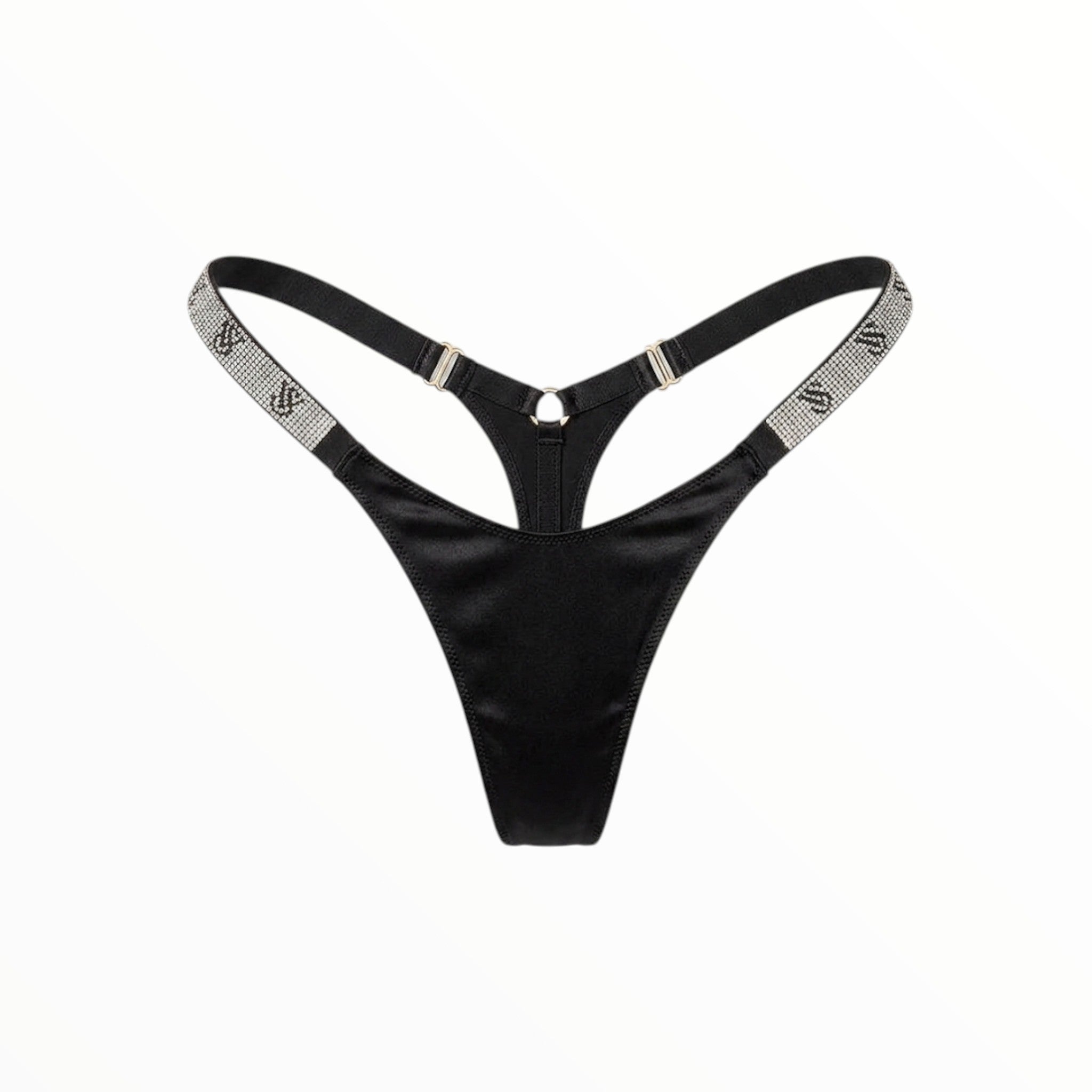 Tanga Brazilian Con Tiras Brillantes
