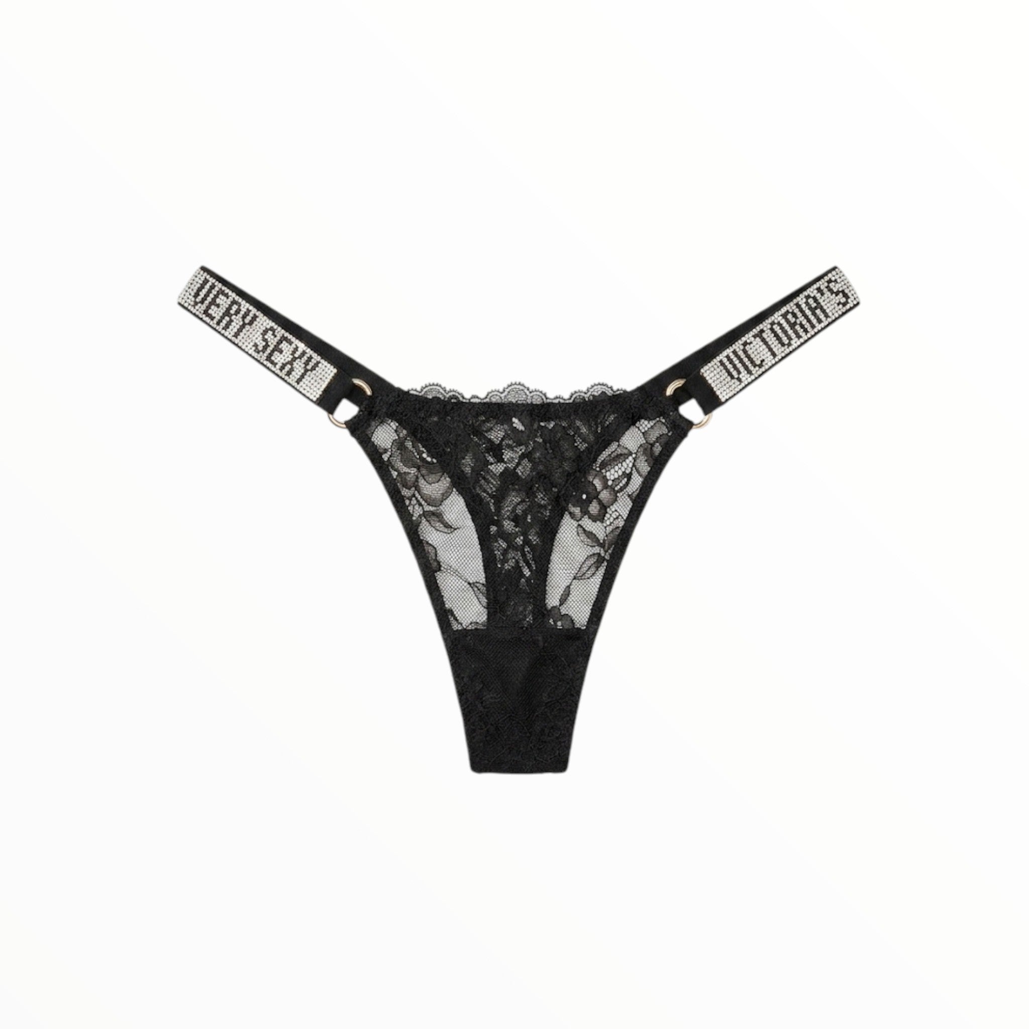 Tanga Brazilian Con Tiras Brillantes