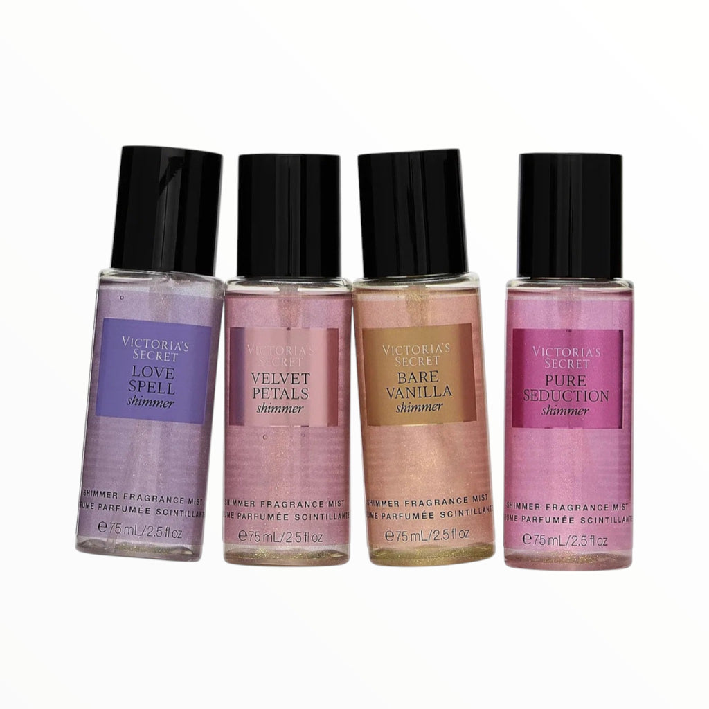 Set de Regalo de 4 mini mist Shimmer