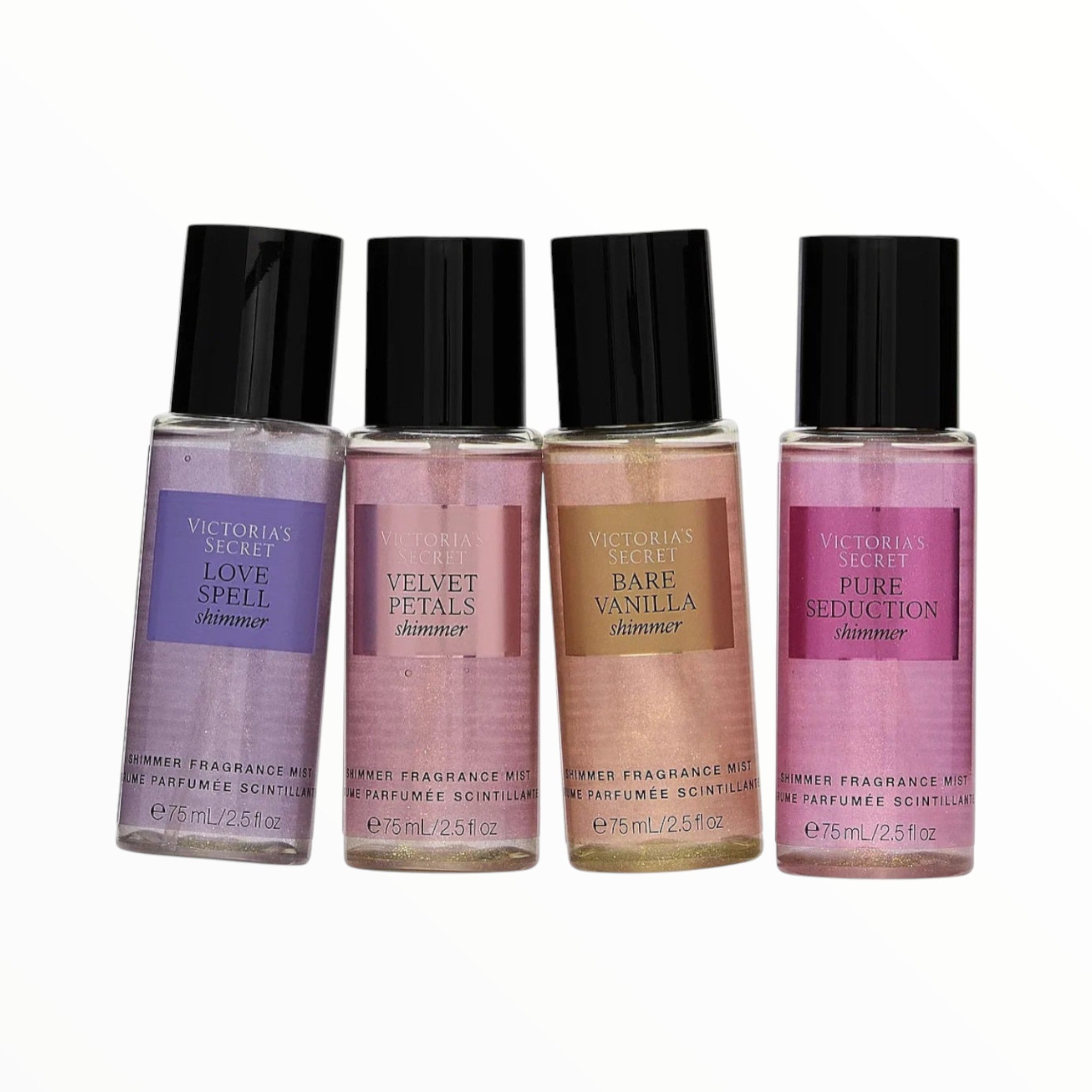 Set de Regalo de 4 mini mist Shimmer
