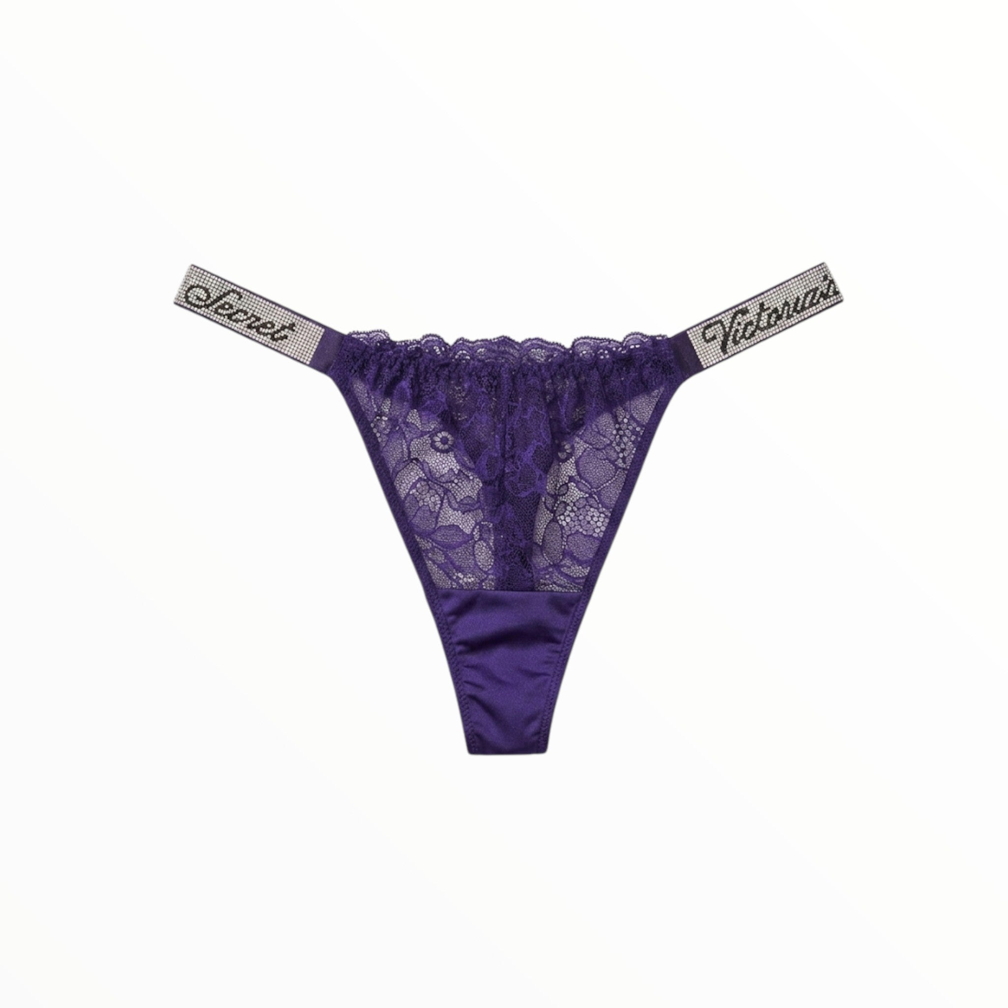 Tanga Brazilian Con Tiras Brillantes